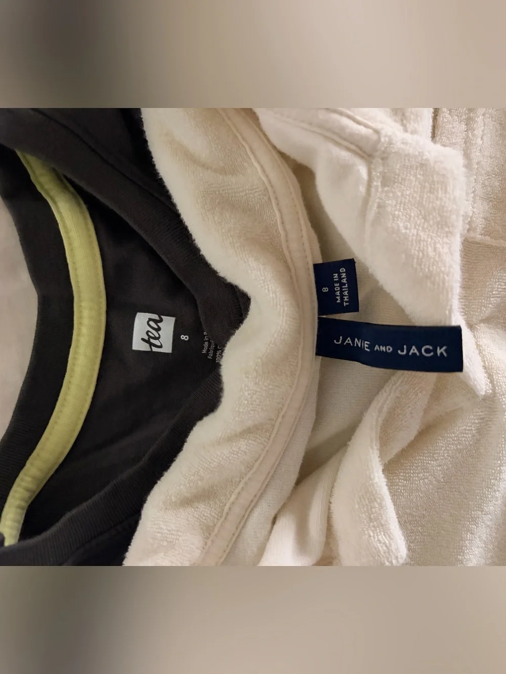 Janie and Jack Cream Teddy Jacket